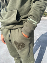 Load image into Gallery viewer, KODE Love Olive Jogger Set
